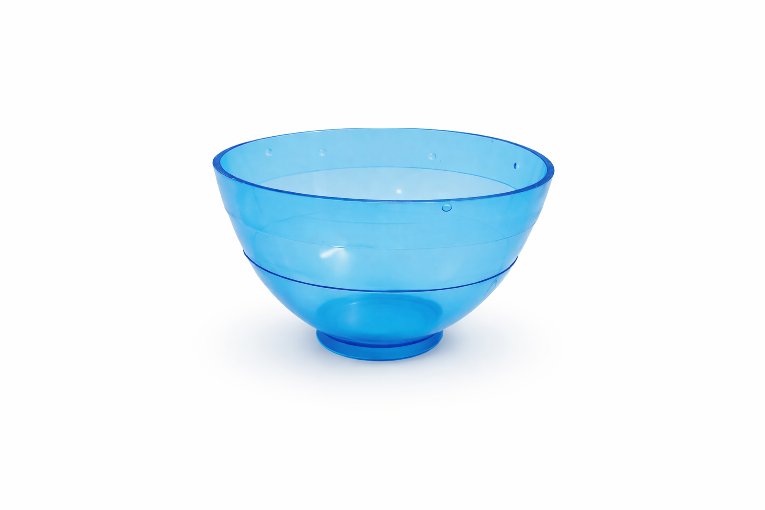 Large Bowl Transparent - Blue Colour